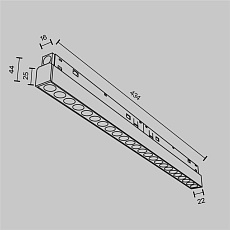 Трековый светильник Maytoni Technical Points TR031-4-24WTW-M-DSZ-W 1