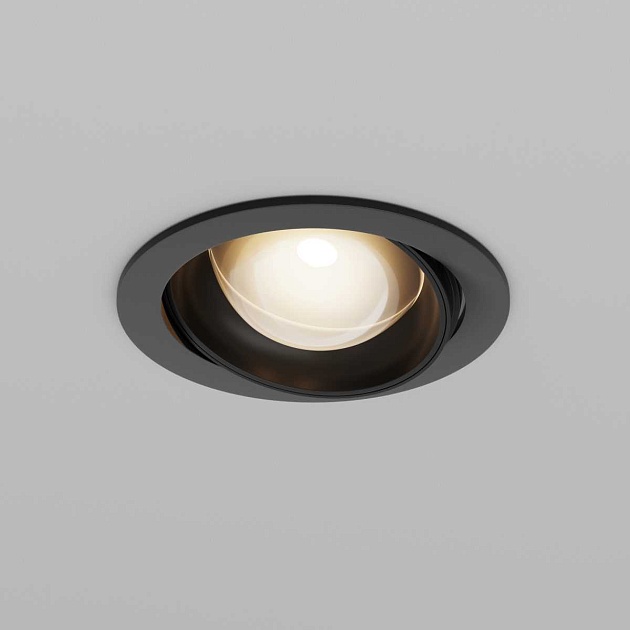 Встраиваемый светильник Maytoni Technical Downlight DL105-12W3K-B изображение 6 Встраиваемый светильник Maytoni Technical Downlight DL105-12W3K-B Фото № 6
