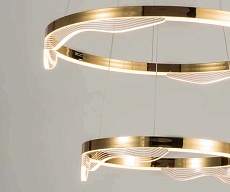 Подвесной светодиодный светильник Kink Light Кастела 08263-60+40,36 1