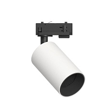 POWERLINE Трековый светильник SPOT LED 220В 10Вт 3000К CRI90 50° TRIAC белый песок