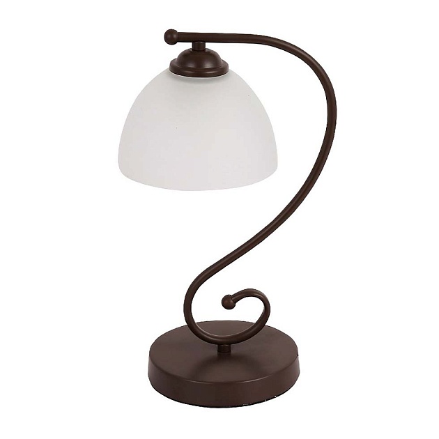 Настольная лампа ЭкономСвет 15017/1T CF WT Фото № 1