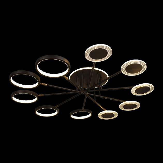 Потолочная светодиодная люстра Loft IT Megan 10164M Black Фото № 3