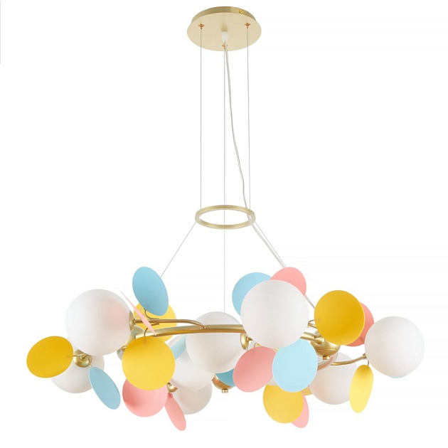 Подвесная люстра MyFar Flavia MR2301-9P Фото № 1