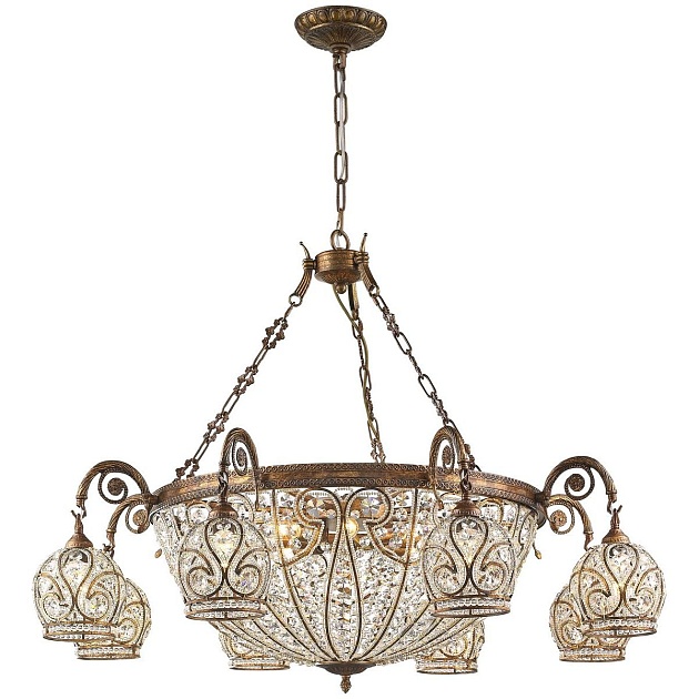 Подвесная люстра Wertmark Gloria WE322.16.503 Фото № 1