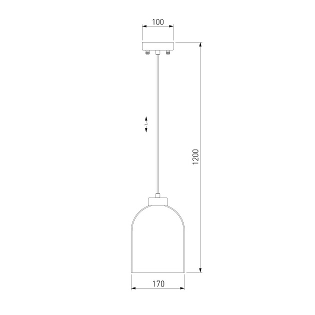 Подвесной светильник Eurosvet Tandem 50119/1 латунь изображение 2 Подвесной светильник Eurosvet Tandem 50119/1 латунь Фото № 2