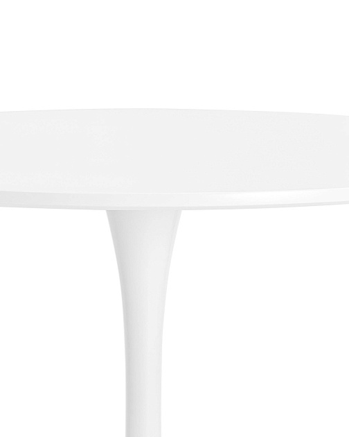 Кухонный стол Stool Group Tulip D100 белый УТ000004233 изображение 5 Кухонный стол Stool Group Tulip D100 белый УТ000004233 Фото № 5