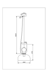 Подвесной светильник Divinare Paola 5864/06 SP-1 1