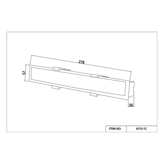 Встраиваемый светодиодный светильник Favourite Aplot 4113-1C Фото № 2