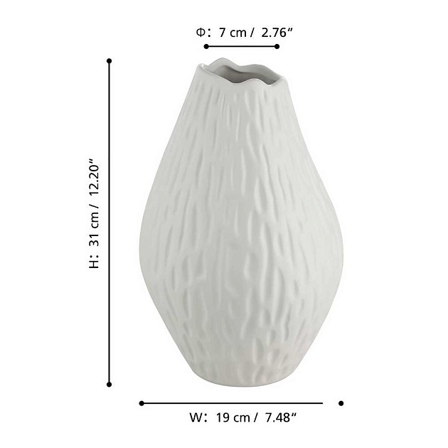 Ваза декоративная Eglo MALBAIE 421021 Фото № 2