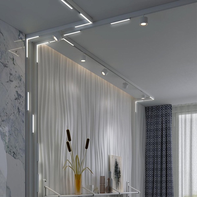 Трековый светодиодный светильник Novotech Shino Flum 359501 Фото № 5