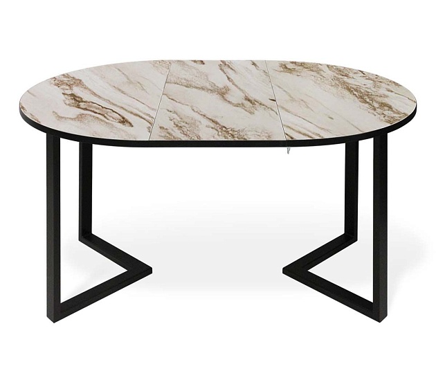 Кухонный стол Sheffilton SHT-T41/100-140 браун cтоун/черный 4153492502 изображение 4 Кухонный стол Sheffilton SHT-T41/100-140 браун cтоун/черный 4153492502 Фото № 4