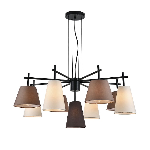 Подвесная люстра Indigo Abbinare 13032/9P Black V000535 Фото № 4