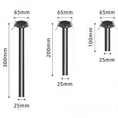 Встраиваемый светодиодный спот iLedex Telescope 999.3W-200 WH 1