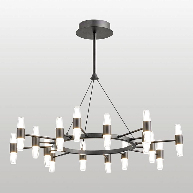 Люстра подвесная Lussole HOPKINS LSP-7407 изображение 1 Люстра подвесная Lussole HOPKINS LSP-7407 Фото № 1