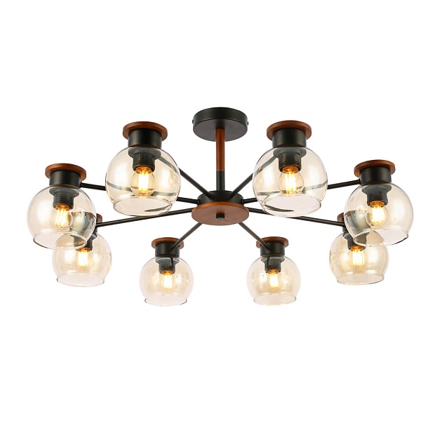 Потолочная люстра Evoluce Rasco SLE108102-08 изображение 4 Потолочная люстра Evoluce Rasco SLE108102-08 Фото № 4