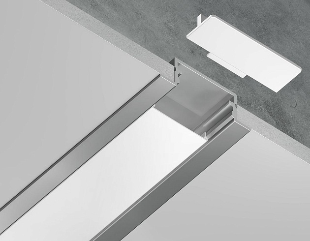 Встраиваемый профиль с рассеивателем Ambrella Illumination GP1200AL Фото № 3