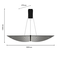Подвесная светодиодная люстра Favourite Vingar 4381-2P 1