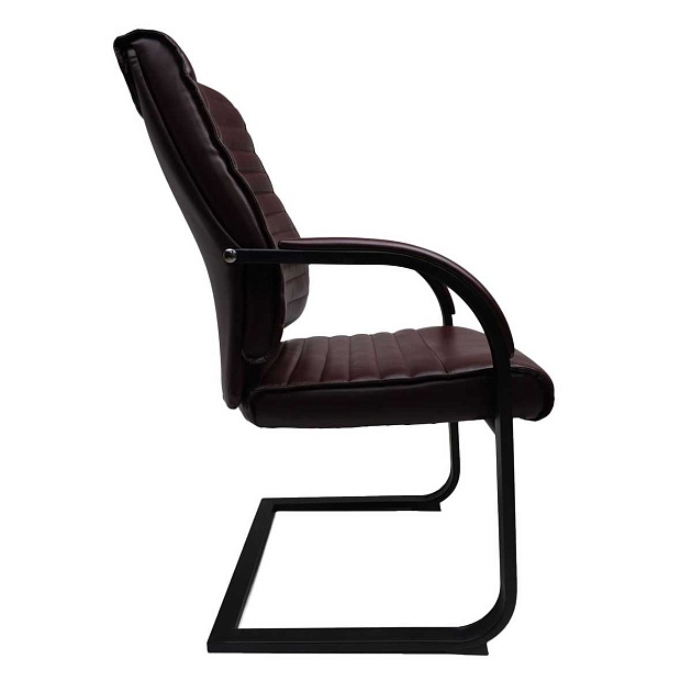 Офисный стул AksHome Augusto коричневый + черный 87589 Фото № 7