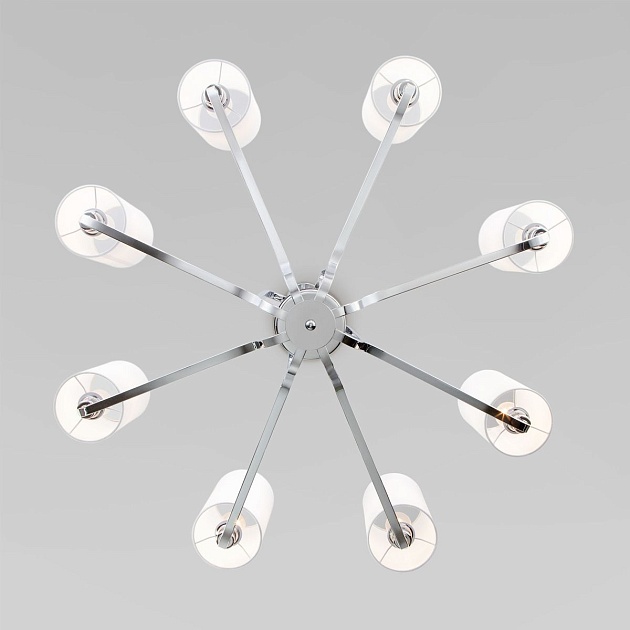 Подвесная люстра Eurosvet Purezza 60128/8 хром Фото № 5