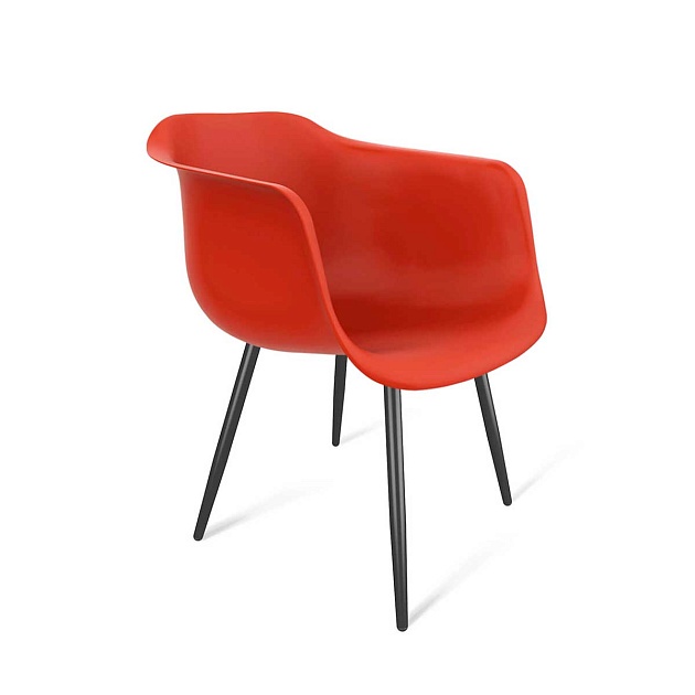 Стул Sheffilton SHT-ST31/S95-1 красный/черный муар 2747882102 Фото № 1