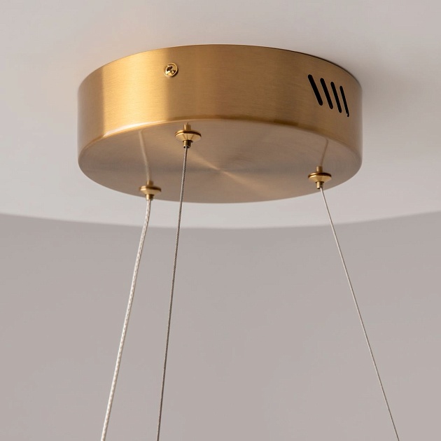 Подвесная светодиодная люстра Maytoni Saturno MOD415PL-L60BS4K Фото № 3