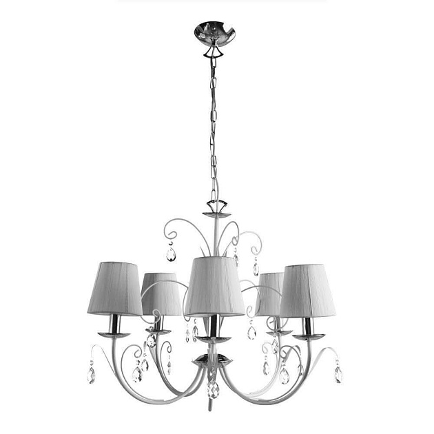 Подвесная люстра Arte Lamp Romana Snow A1743LM-5WH Фото № 1