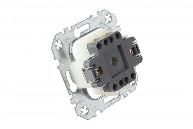 Переключатель двухклавишный Liregus черный матовый 29-212 Фото № 4