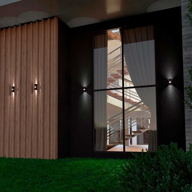 Уличный настенный светодиодный светильник Novotech Street Calle 358936 Фото № 6