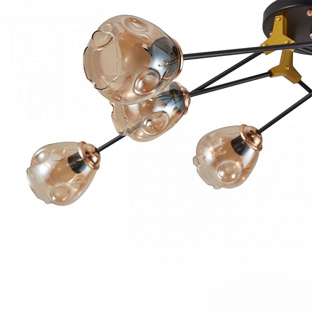 Потолочная люстра Arte Milano Amalfi 252588/8 Br Фото № 5