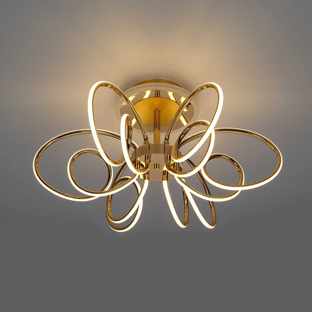 Потолочная светодиодная люстра Citilux Salma Smart CL224A162 изображение 6 Потолочная светодиодная люстра Citilux Salma Smart CL224A162 Фото № 6