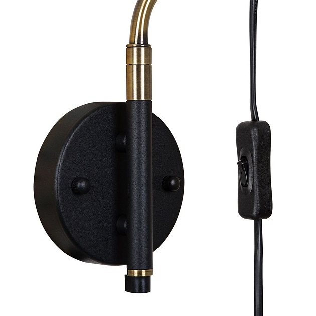 Бра Arte Lamp Zetta A7055AP-1BK Фото № 4