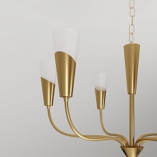 Подвесная люстра Eurosvet Rhyton 60167/6 латунь 3