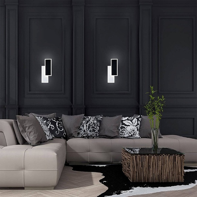 Настенный светодиодный светильник Escada Tandem 10216/2LED Фото № 3