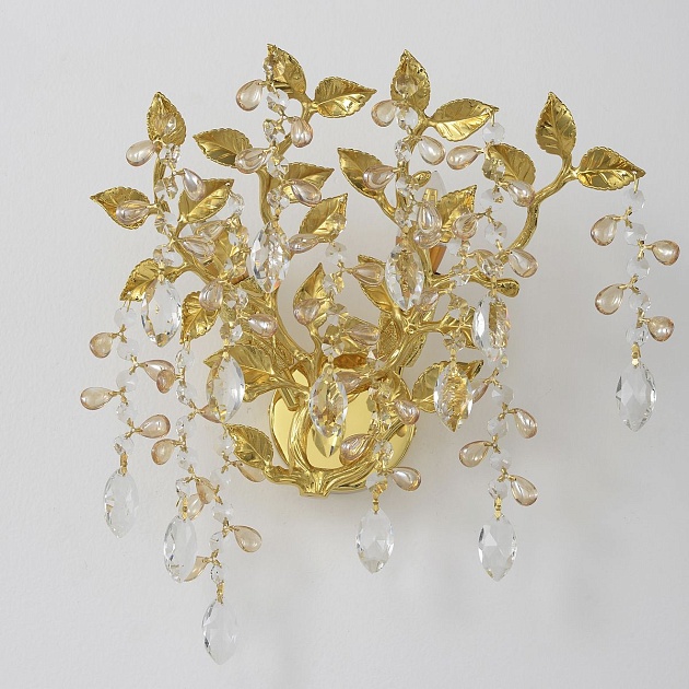 Настенный светильник Crystal Lux Eden AP2 Gold Фото № 6