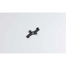 Фиксатор для накладного монтажа магнитного шинопровода Luminotti L.300.8.BK