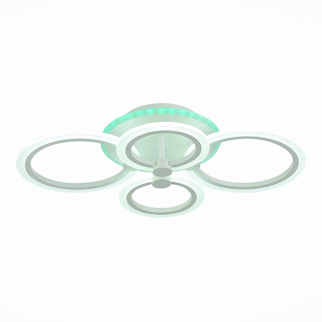 Потолочная светодиодная люстра Evoluce Cerina SLE500552-04RGB изображение 5 Потолочная светодиодная люстра Evoluce Cerina SLE500552-04RGB Фото № 5