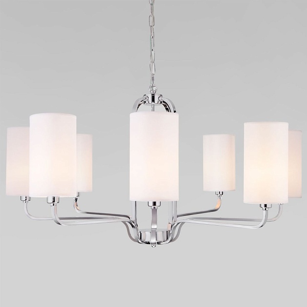 Подвесная люстра Eurosvet Purezza 60128/8 хром Фото № 4