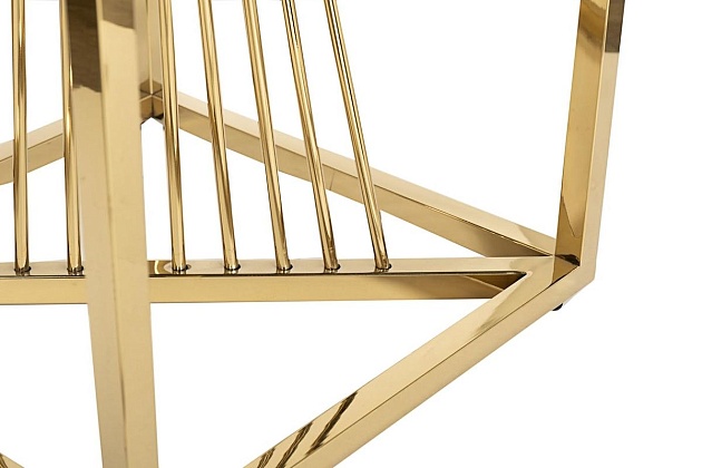 Журнальный стол Garda Decor 13RXET8082L-Gold изображение 2 Журнальный стол Garda Decor 13RXET8082L-Gold Фото № 2