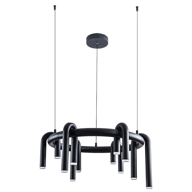 Подвесная светодиодная люстра Arte Lamp Warhol A3258LM-30BK изображение 1 Подвесная светодиодная люстра Arte Lamp Warhol A3258LM-30BK Фото № 1