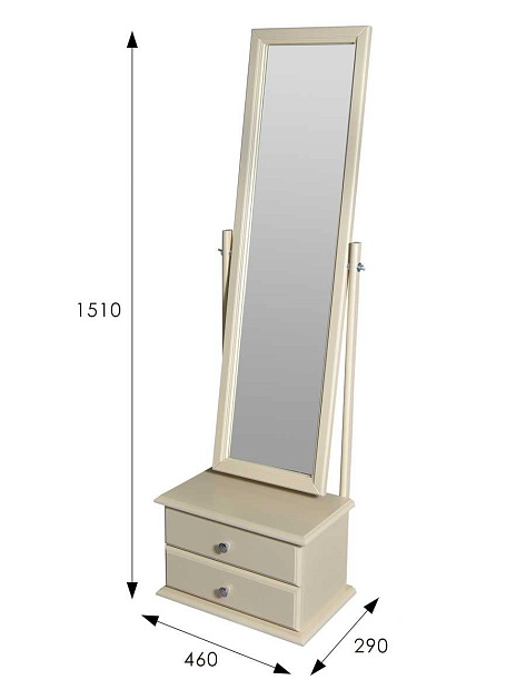 Зеркало напольное Мебелик Селена 000346 Фото № 3