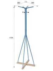 Напольная вешалка Мебелик Галант 218 007163 2