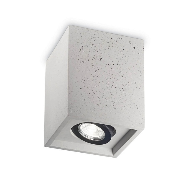 Потолочный светильник Ideal Lux Oak PL1 Square Cemento 150475 изображение 1 Потолочный светильник Ideal Lux Oak PL1 Square Cemento 150475 Фото № 1