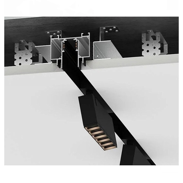 Трековый профиль FerGipps черный МТ 23 УТ000002600 изображение 4 Трековый профиль FerGipps черный МТ 23 УТ000002600 Фото № 4