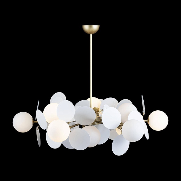 Подвесная люстра Loft IT Matisse 10008/12 White изображение 2 Подвесная люстра Loft IT Matisse 10008/12 White Фото № 2