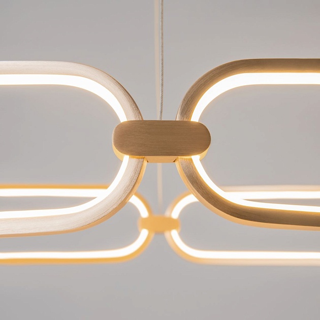 Подвесной светодиодный светильник Maytoni Chain MOD017PL-L50MG Фото № 4