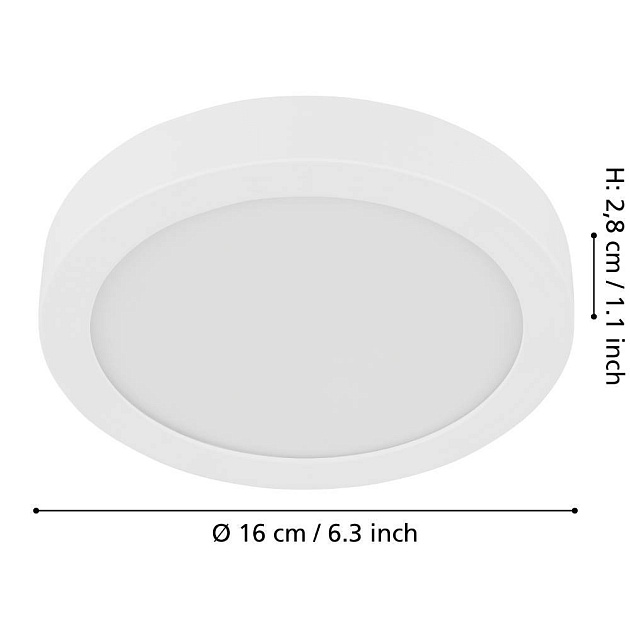 Потолочный светодиодный светильник Eglo FUEVA 5 900582 Фото № 2