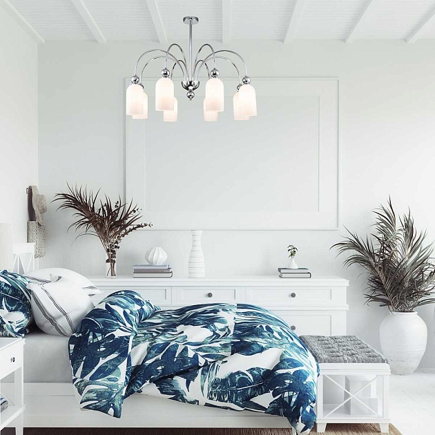 Потолочная люстра Escada ODE 686/8PL Chrome изображение 3 Потолочная люстра Escada ODE 686/8PL Chrome Фото № 3