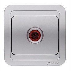 Розетка тv концевая 4db Makel Mimoza 26627