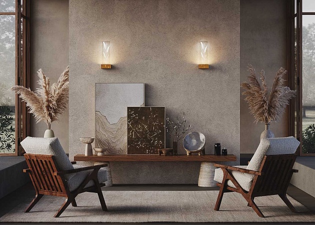 Настенный светильник (бра) Maytoni MOD318WL-L3BS3K Фото № 2