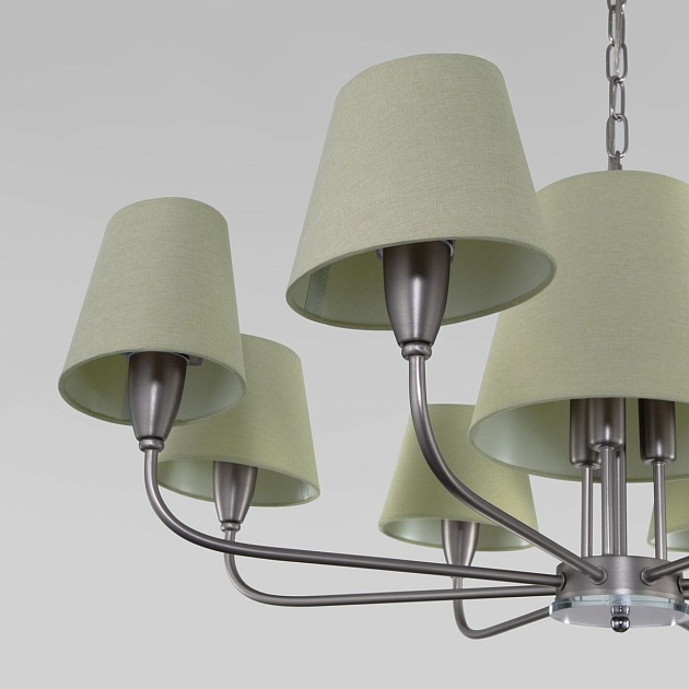 Подвесная люстра Eurosvet Milos 60153 никель Фото № 4